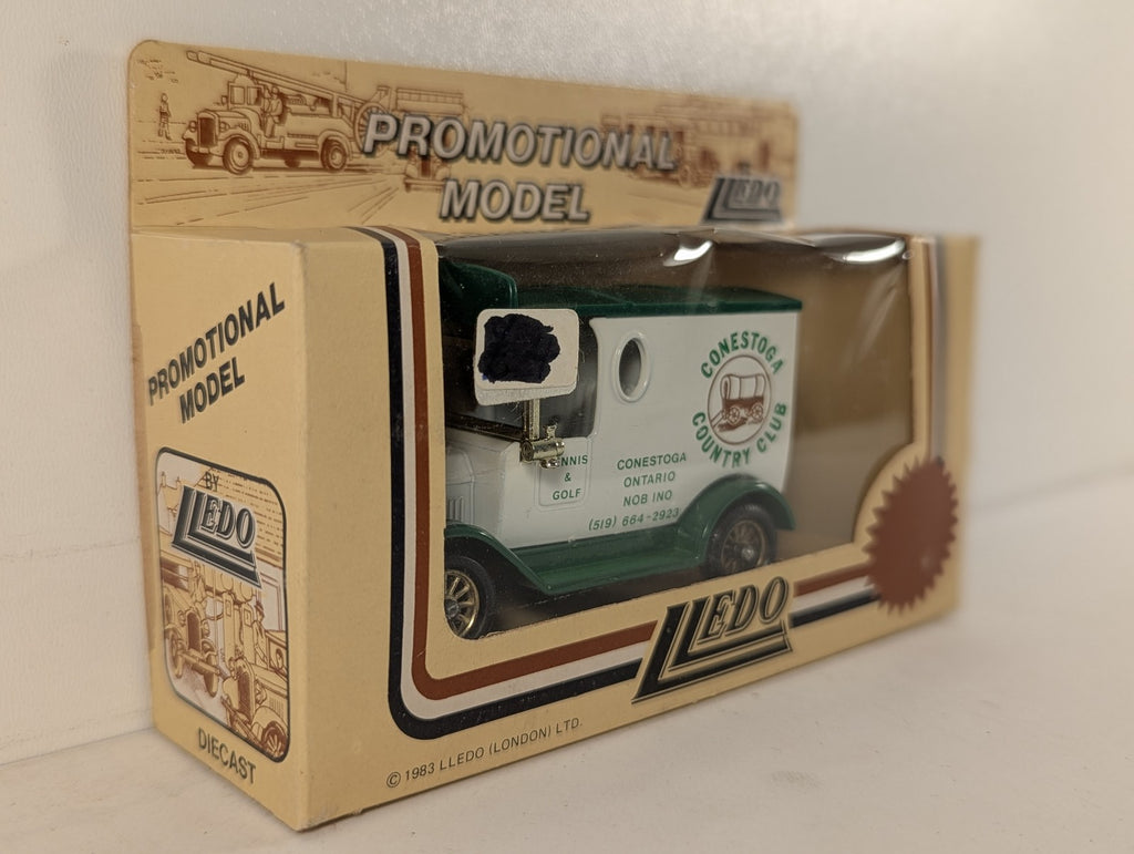 Lledo Model T Ford Van Die-cast Model Conestoga Country Club