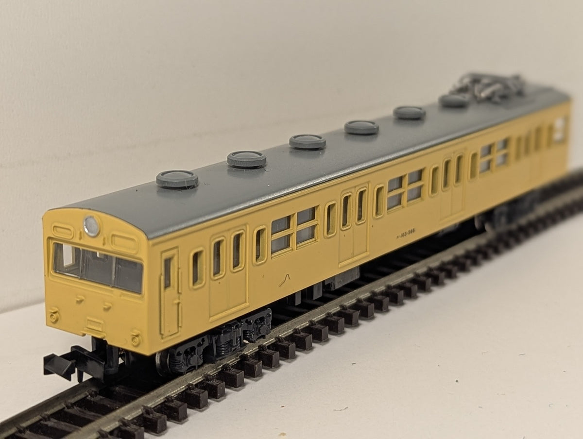 Kato N Gauge JNR Class 103 Kumoha 103 EMU Coach Kumoha 103-56 JNR Canary Yellow