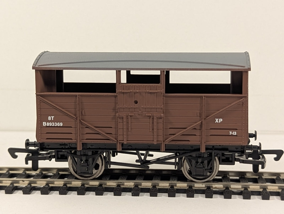 Dapol OO Gauge BR Cattle Wagon Goods Wagon B893369 BR Bauxite B501