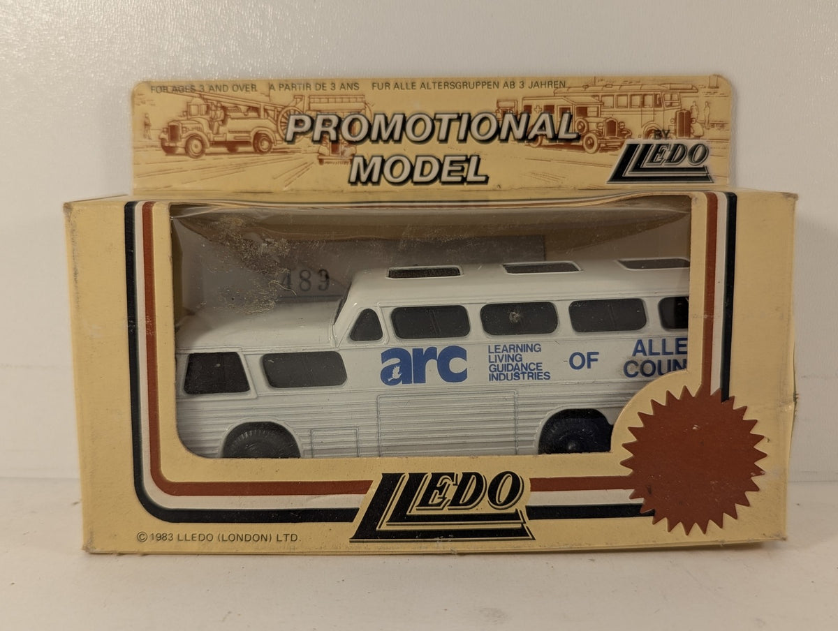 Lledo GMC Scenicruiser Bus 'Arc of Allegheny County' Diecast Bus