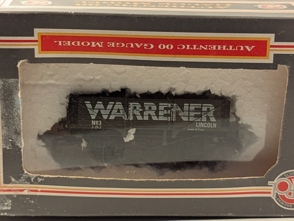 Dapol B163 OO Gauge 7 Plank Wagon Warrener Lincoln