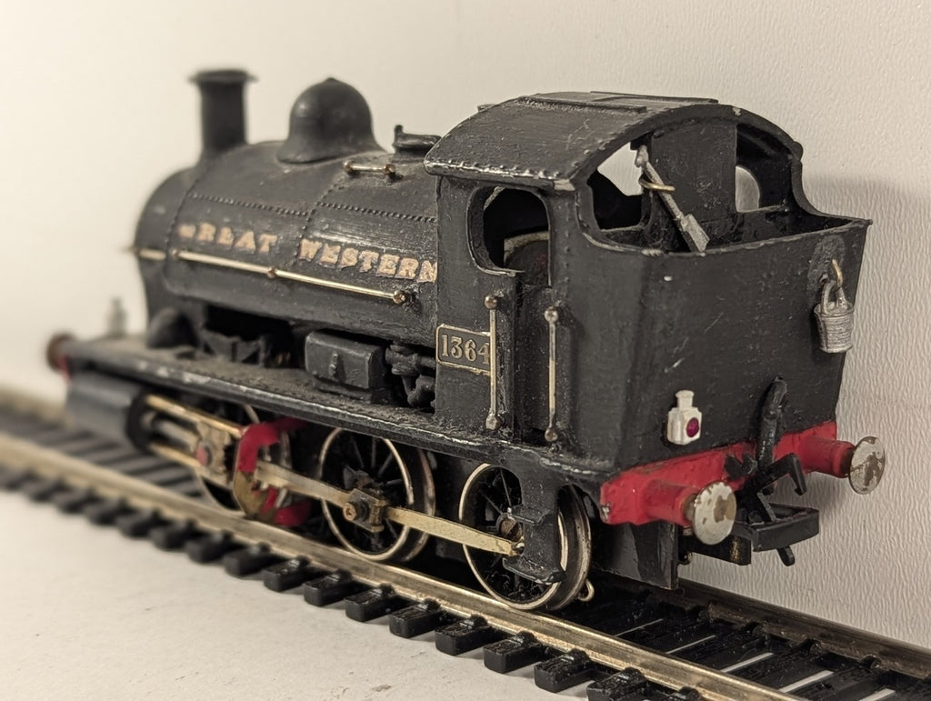 Kitbuilt OO Gauge GWR Class 1361 0-6-0ST Steam Locomotive 1364 GWR Black