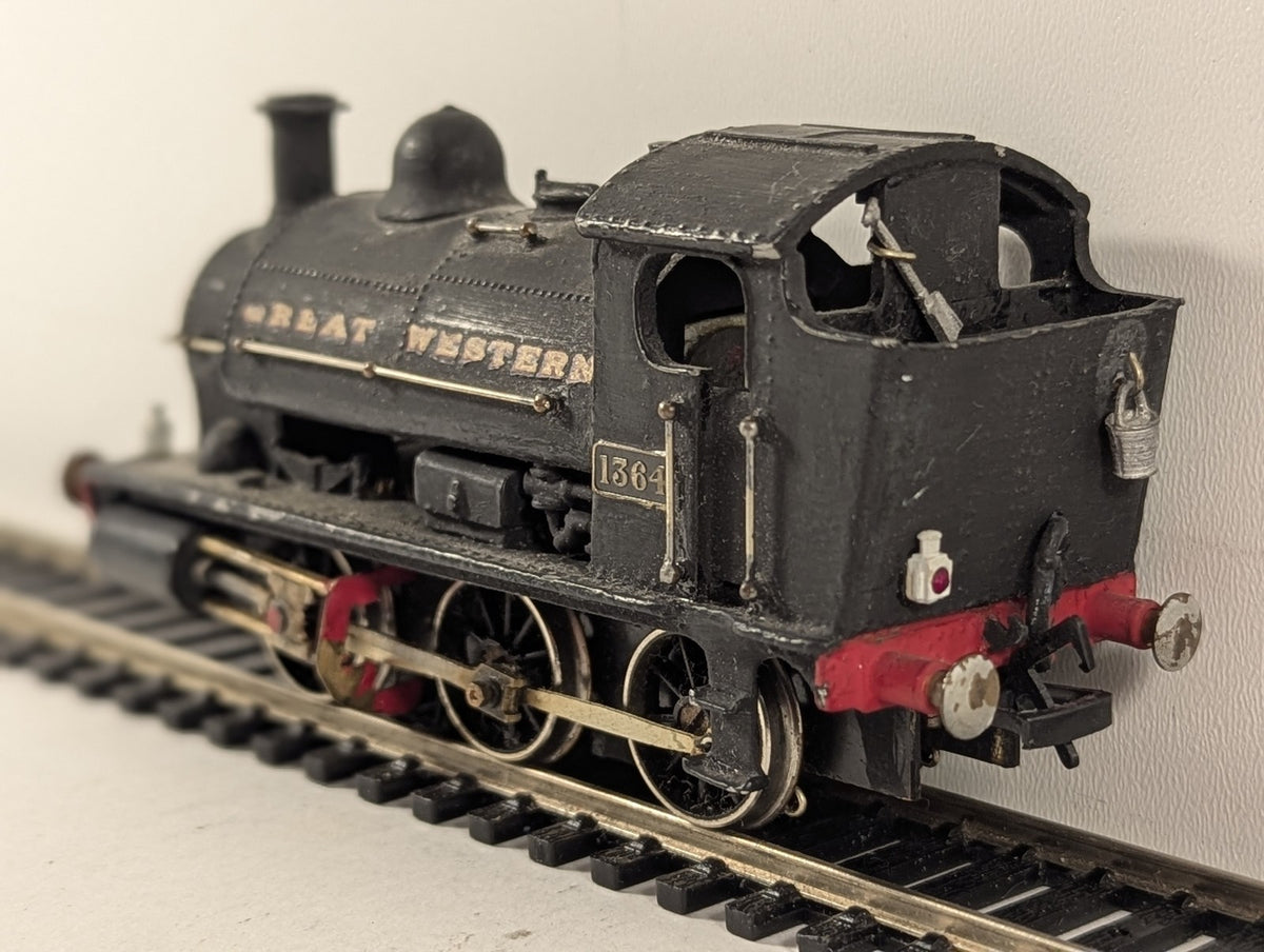 Kitbuilt OO Gauge GWR Class 1361 0-6-0ST Steam Locomotive 1364 GWR Black