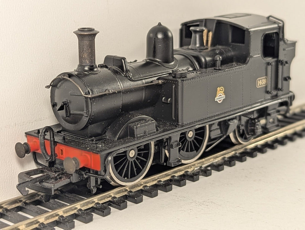 Dapol OO Gauge GWR 14xx Class 0-4-2T Steam Locomotive 1438 BR Black