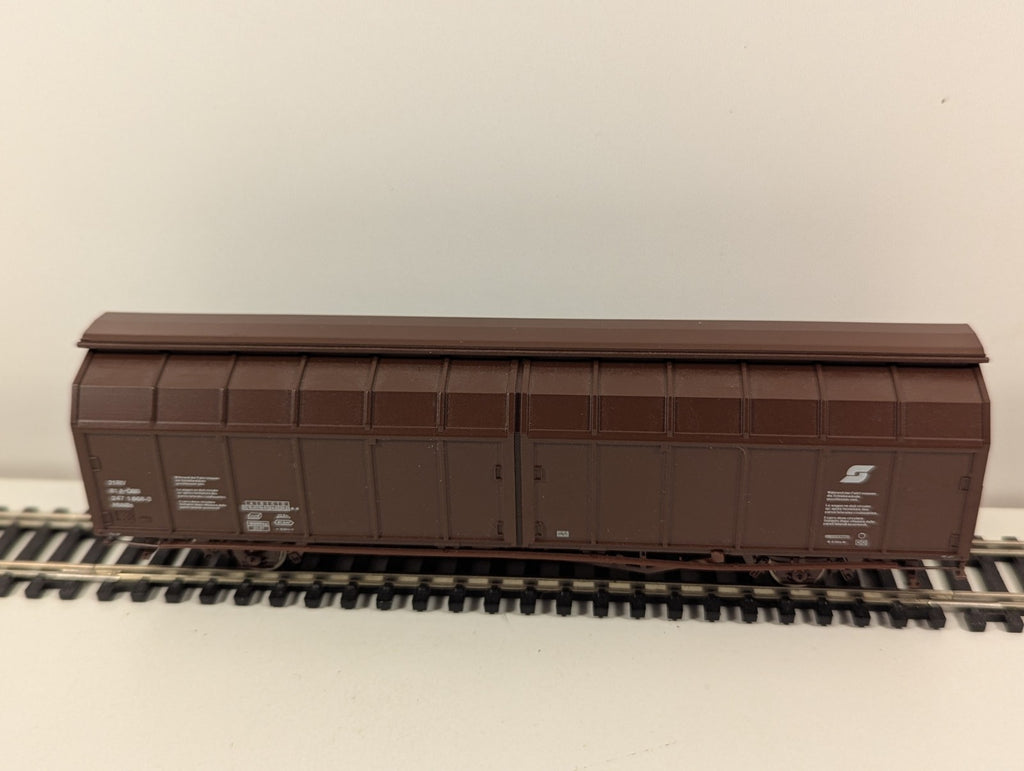 Roco HO PKP Cargo Hmrrs29 Sliding Wall Wagon
