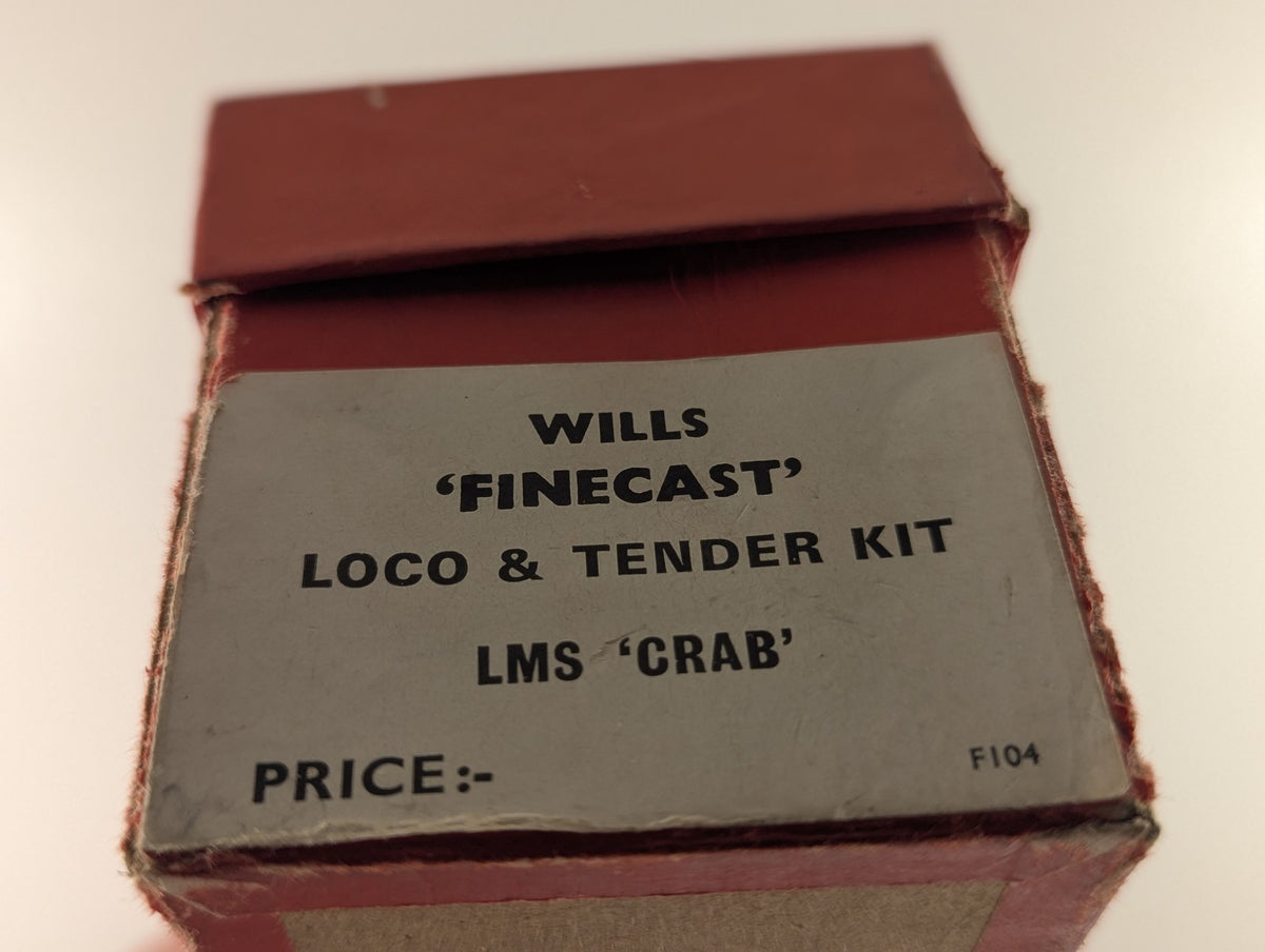 Wills Finecast OO Gauge LMS 'Crab' Class 6-P/5-F Steam Locomotive Black F104