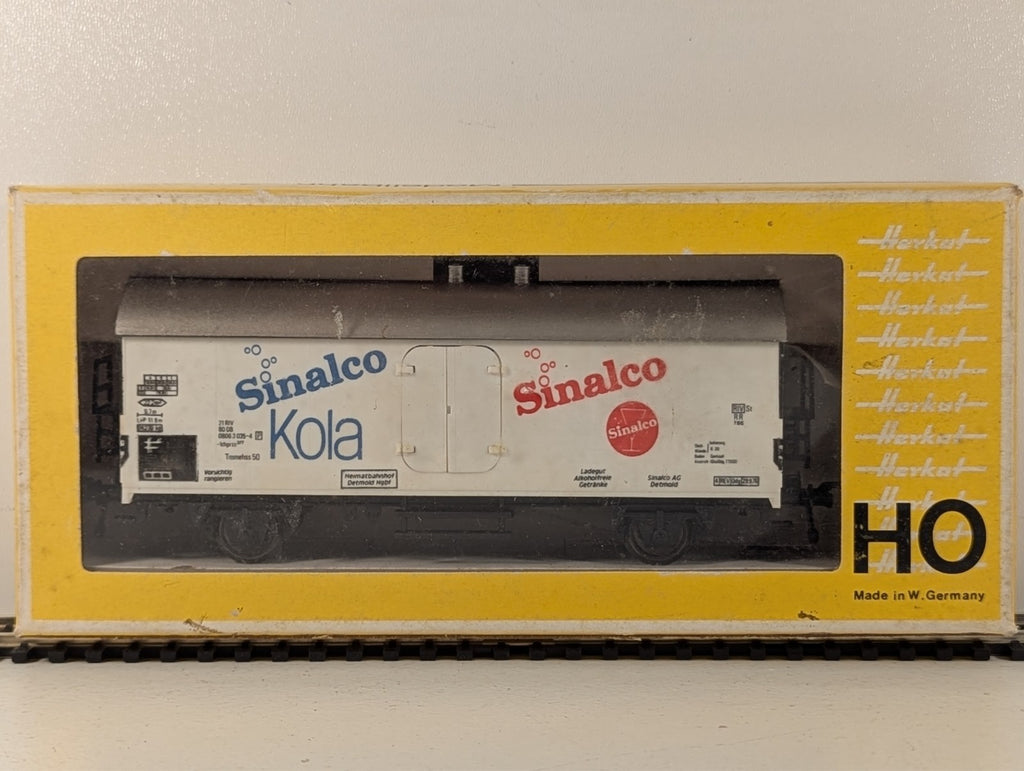 Herkat 1304 Sinalco Refrigerated Wagon HO Gauge - Boxed