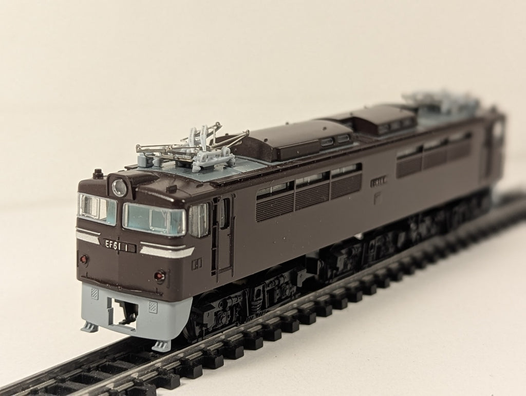 Kato N Gauge Class EF61 Electric Locomotive EF61 1 JNR Brown