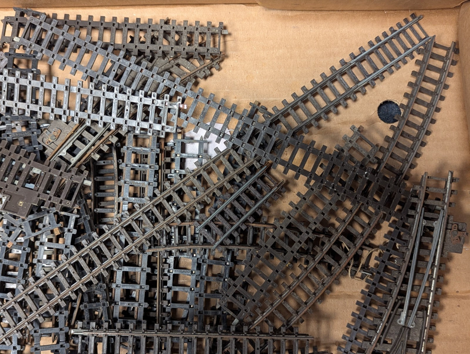 Tri-ang OO Gauge Job Lot of Model Railway Track - Needs Cleaning