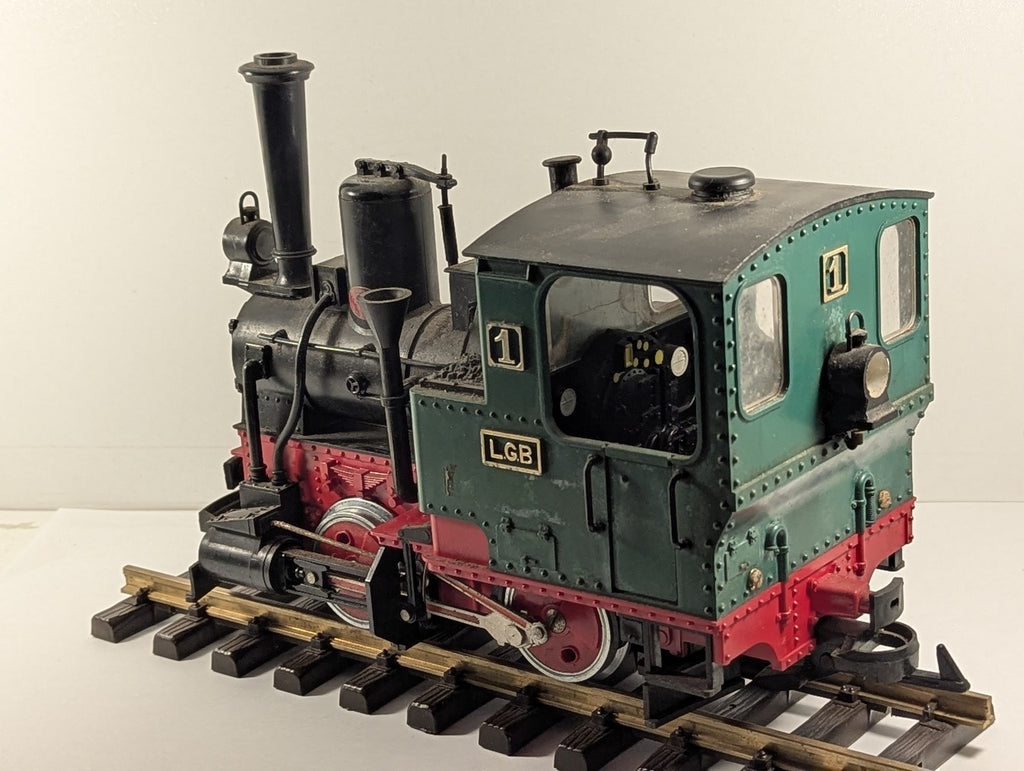 LGB G Gauge Stainz 0-4-0T Steam Locomotive 1 Green / Red 2010