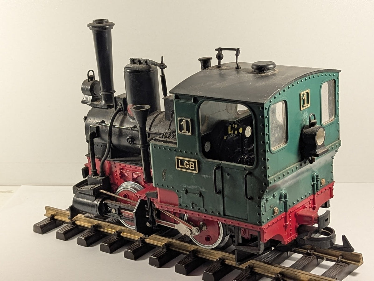 LGB G Gauge Stainz 0-4-0T Steam Locomotive 1 Green / Red 2010