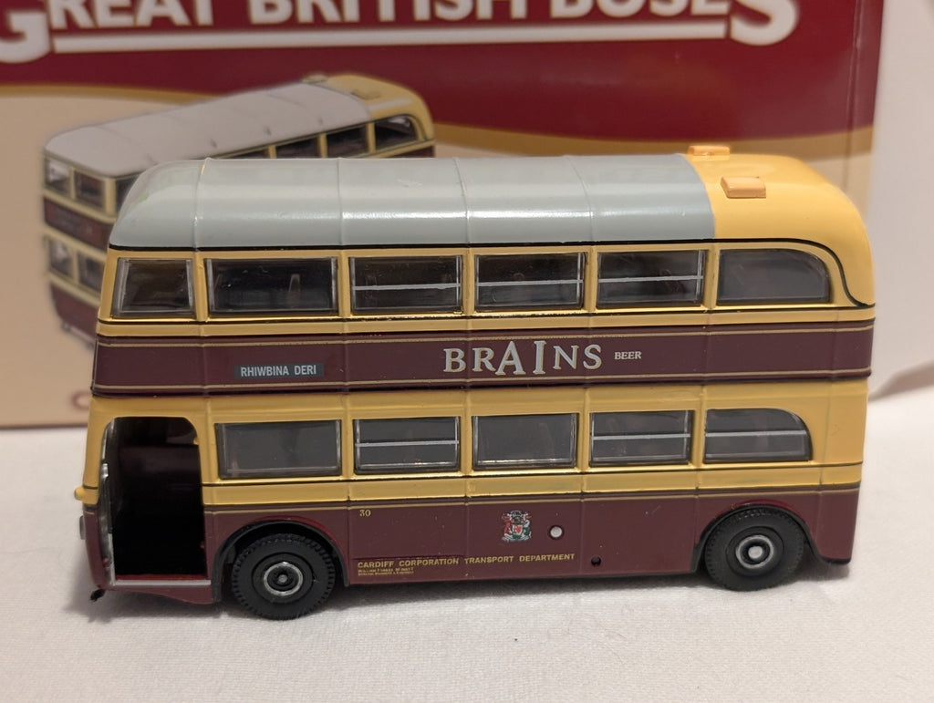 Atlas Editions AEC Q Double-Decker Bus – Cardiff Corporation Transport