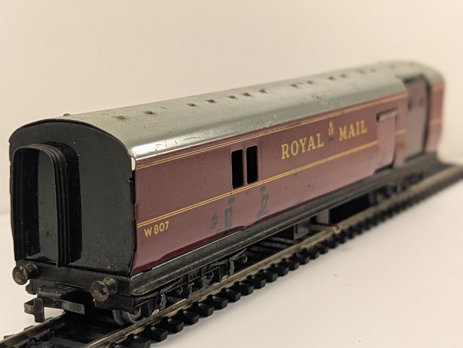 Hornby Dublo 4021 BR Maroon Royal Mail TPO Mail Van W807