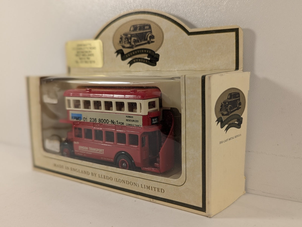 Lledo London Transport Double Decker Bus Die-cast Model Bus No 70