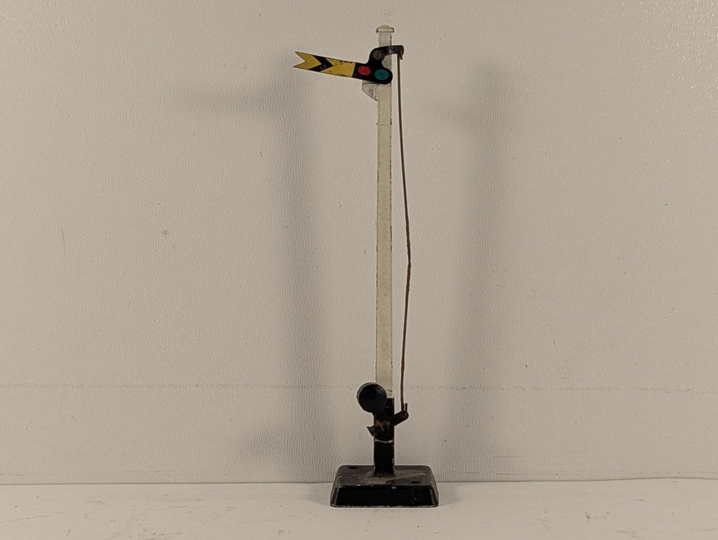 Hornby OO Gauge No. 1 Distant Signal Yellow & Black