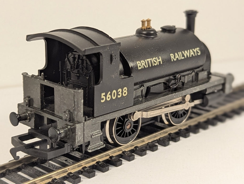 Hornby R2049 OO Gauge Class 0F “Pug” 0-4-0ST BR Black