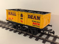 Lima O Gauge 7-Plank Open Mineral Wagon – Hall & Dean Yellow Livery – With Load