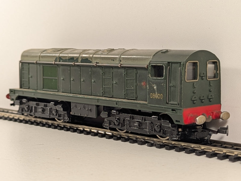Hornby Dublo L30 OO Gauge BR Class 20 Diesel Locomotive Green - 3 Rail