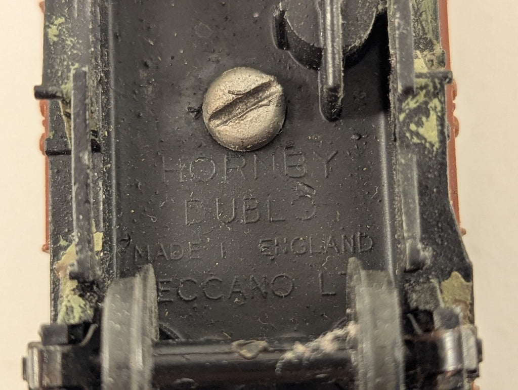 Hornby Dublo 4313 BR Gunpowder Van OO Gauge - Damaged Paint and Lettering
