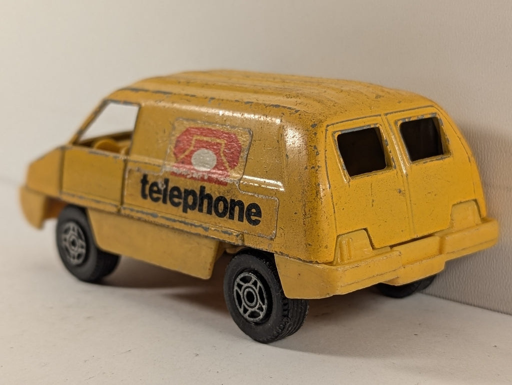 Corgi Cubs Telephone Van Die-cast Model Van Post Office Telephones Yellow