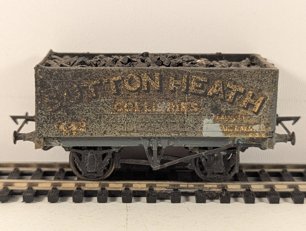 Kitbuilt OO Gauge Sutton Heath Collieries 7-Plank Private Owner Coal Wagon