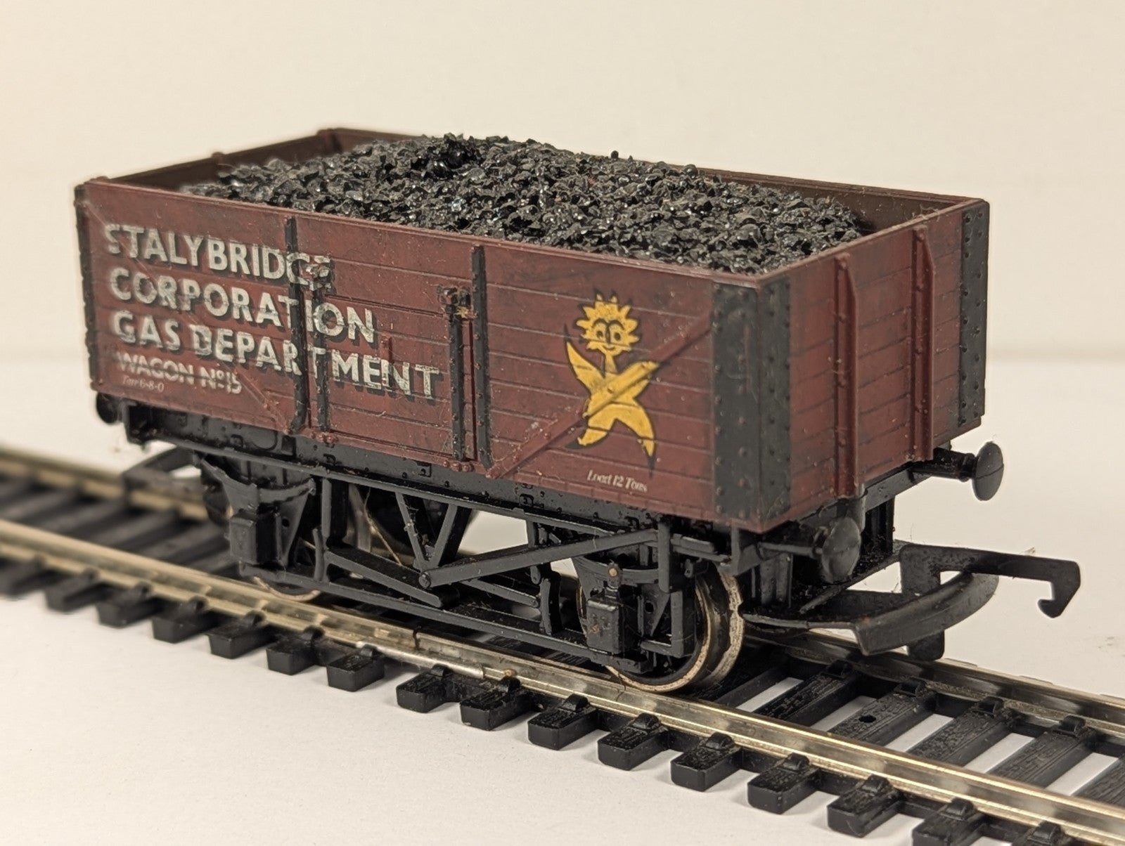 Hornby Stalybridge Corporation Gas Department livery Open Wagon