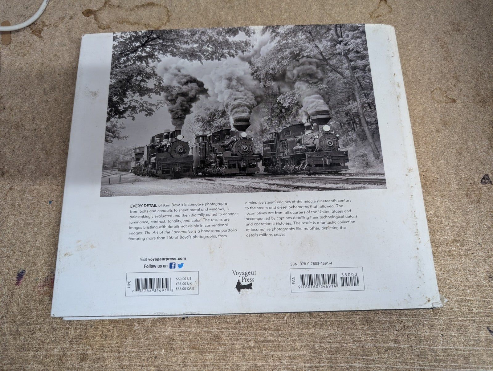 The Art of the Locomotive by Boyd, Ken Book