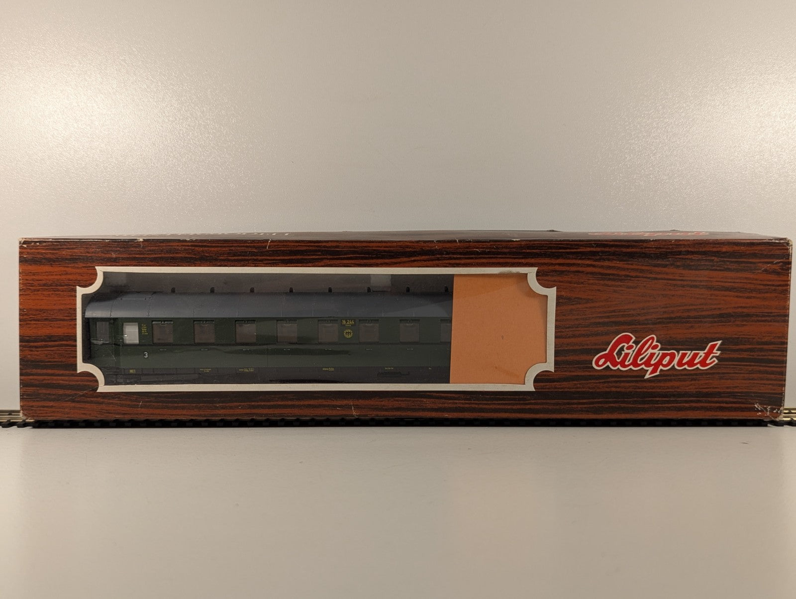 Liliput 843 02 HO Gauge DRG Third Class Passenger Coach - Boxed
