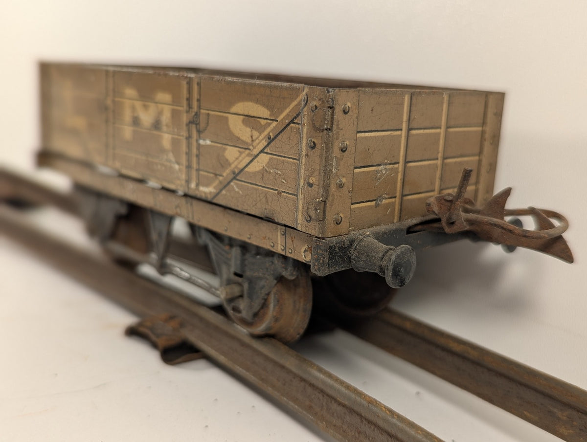 Hornby Series O Gauge No. 1 Open Wagon Goods Wagon 12530 LMS Brown