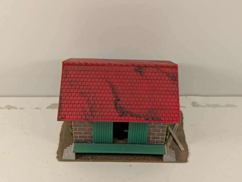 Trainstore HO Gauge Warehouse with Loading Ramps