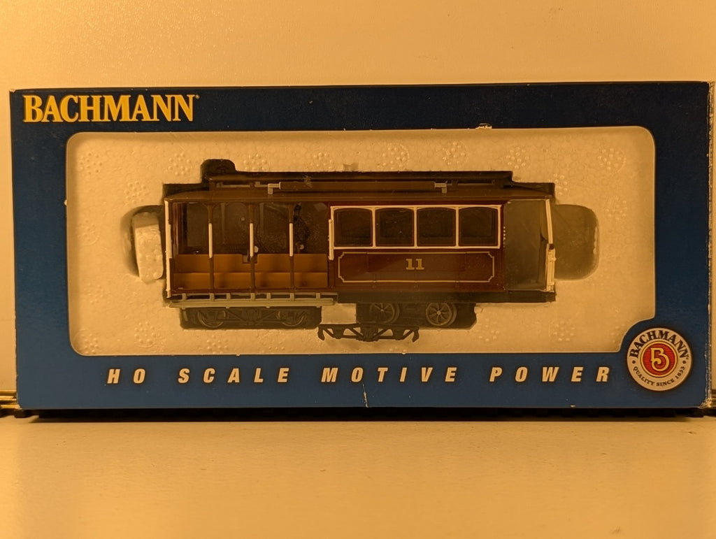 Bachmann HO Scale Cable Car 11 Red 60530 - Boxed