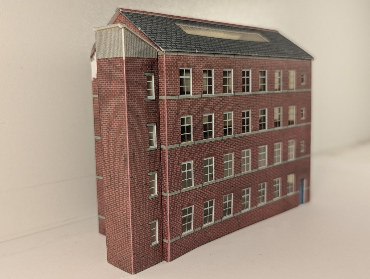 Metcalfe OO Gauge Red Brick Mill Building PO284