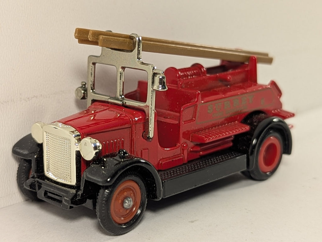 Lledo Dennis Fire Engine Die-cast Model 1 Surrey Fire Brigade