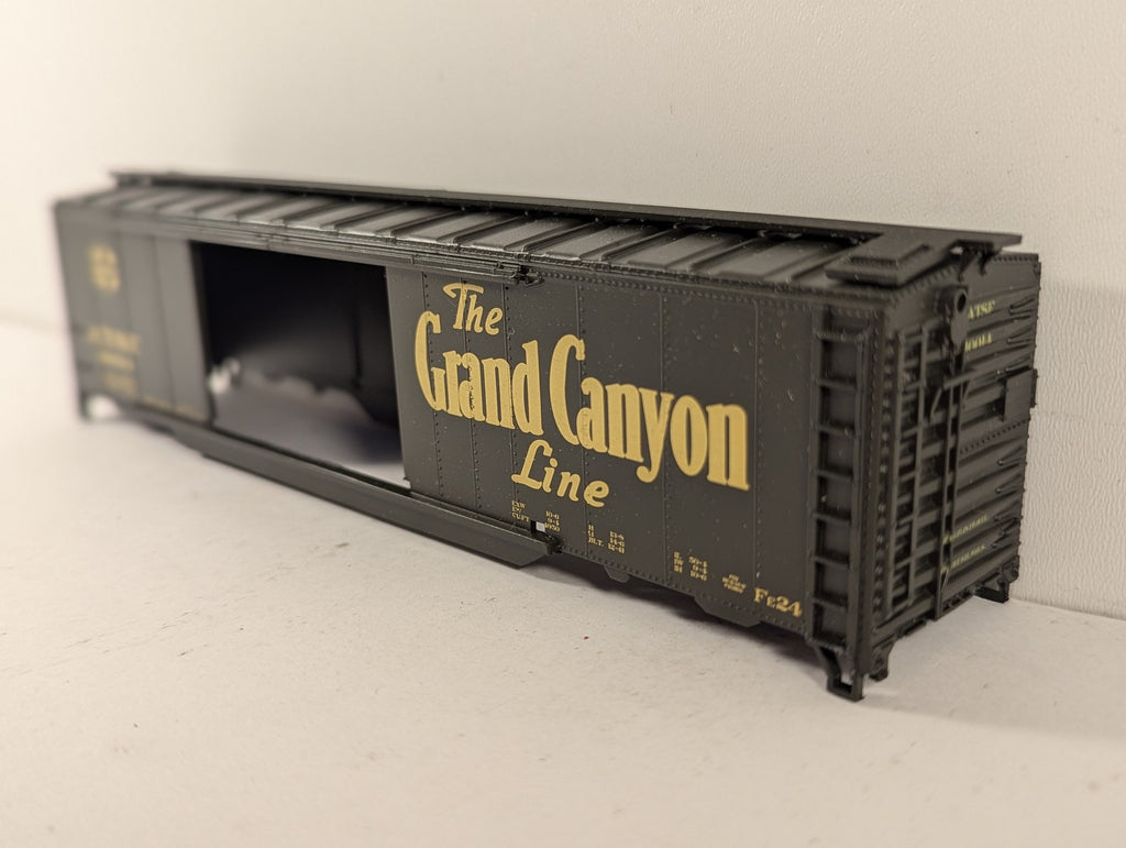 Athearn HO Gauge Santa Fe 50' Map Grand Canyon Boxcar Rolling Stock 10014