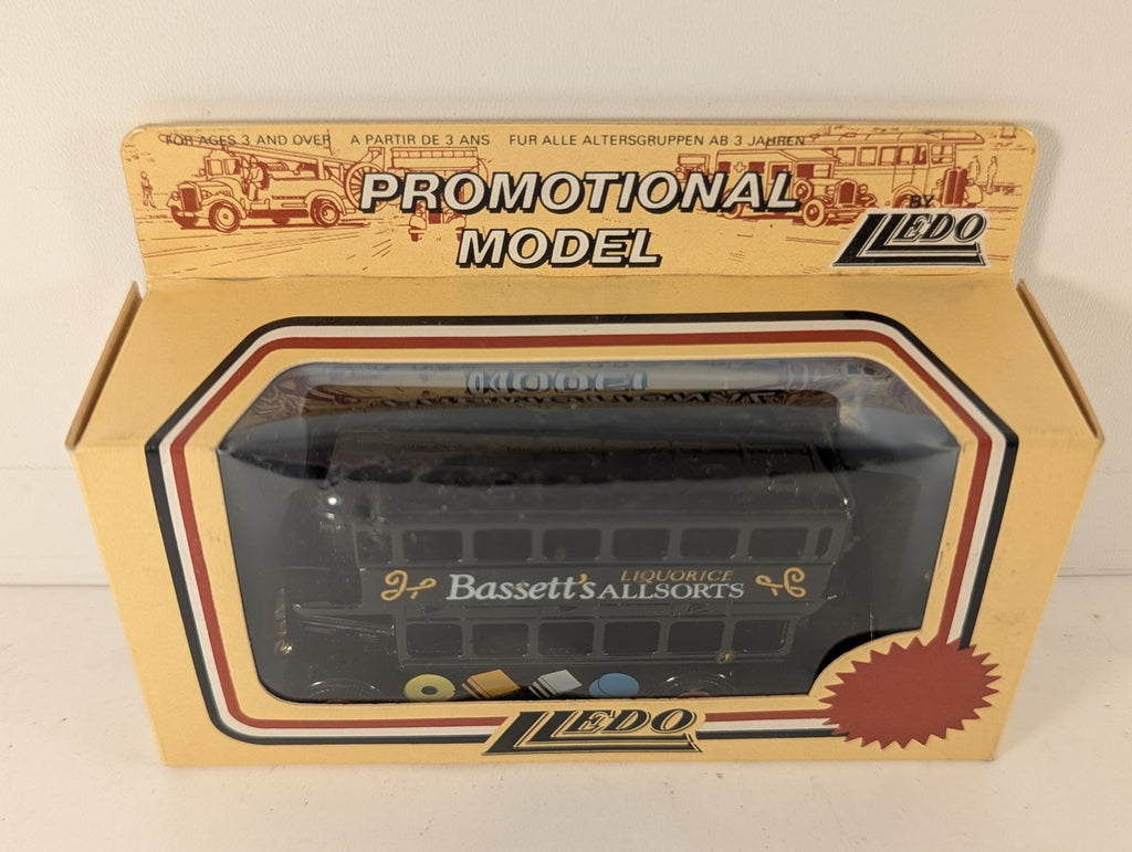 Lledo AEC Regent Double Decker Bus Die-cast Model Bassett's Liquorice Allsorts