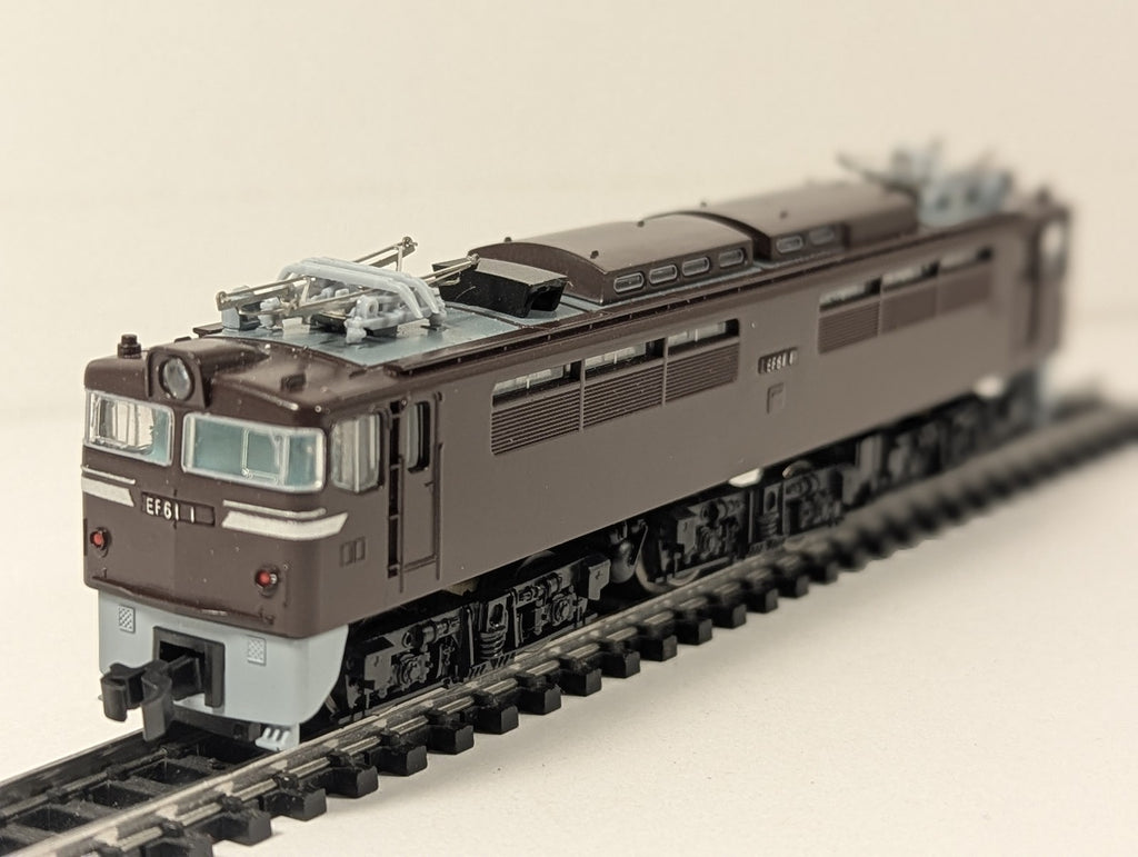 Kato N Gauge Class EF61 Electric Locomotive EF61 1 JNR Brown