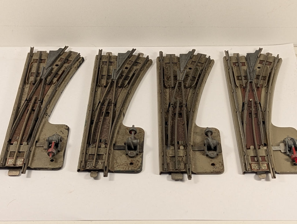 Hornby Dublo OO Gauge 3 Rail Right-Hand Points Job Lot