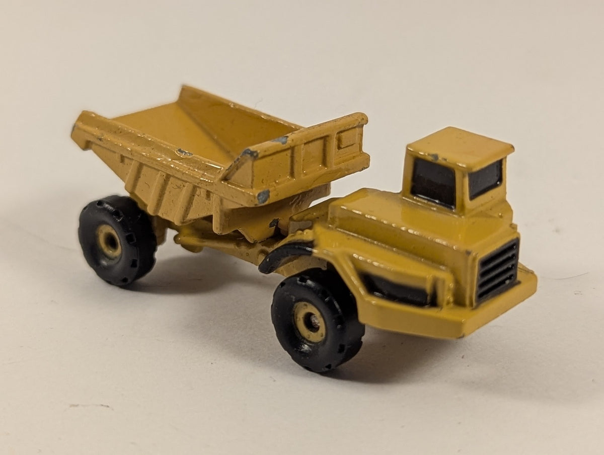 Ertl Articulated Dump Truck Die-cast Model Yellow N Gauge