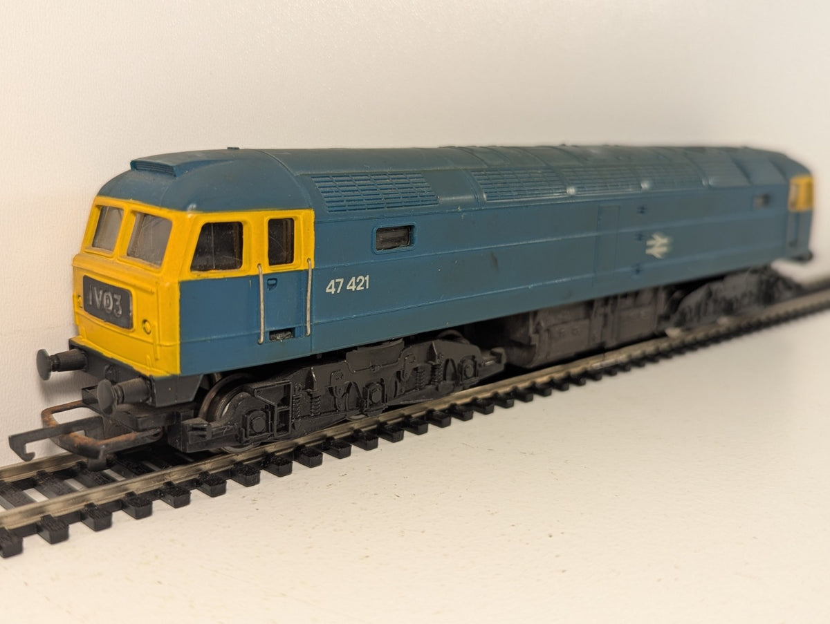 Hornby R075 BR Class 47 Diesel Locomotive BR Blue
