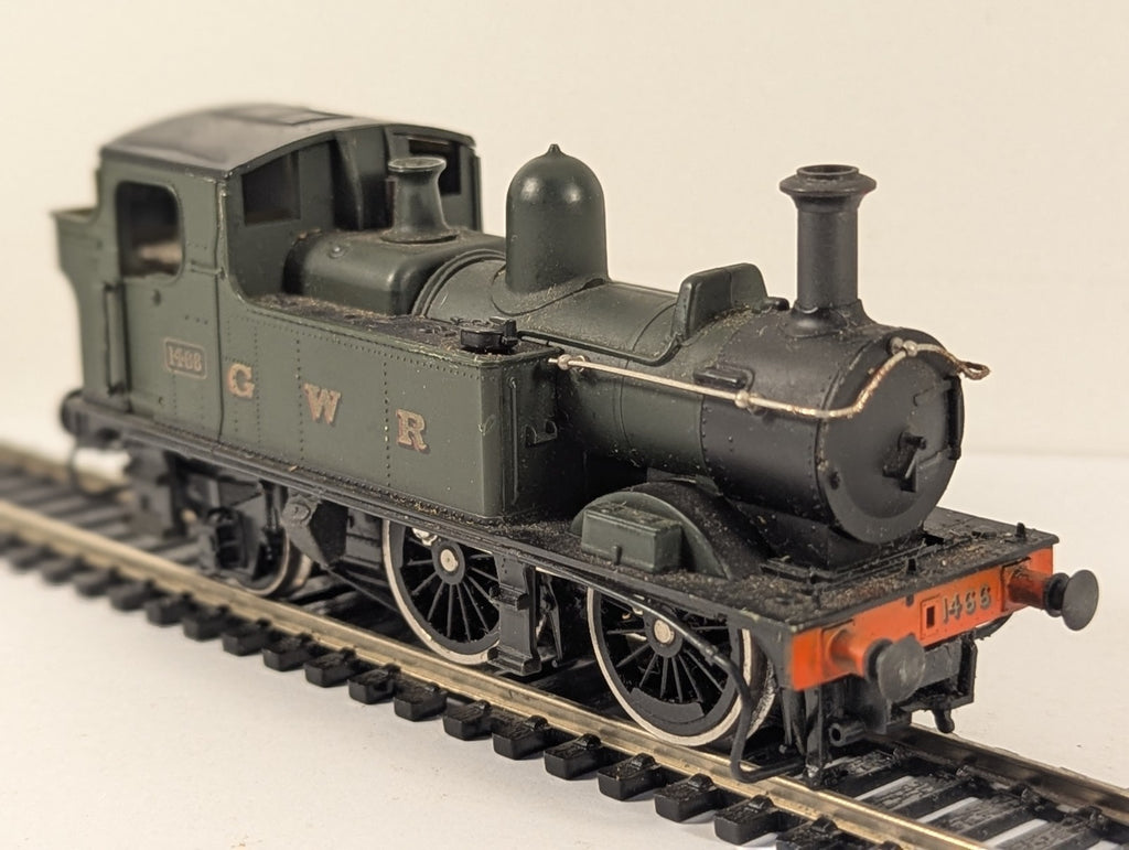 Airfix OO Gauge GWR 14xx Class 0-4-2T 1466 Steam Locomotive - Spares