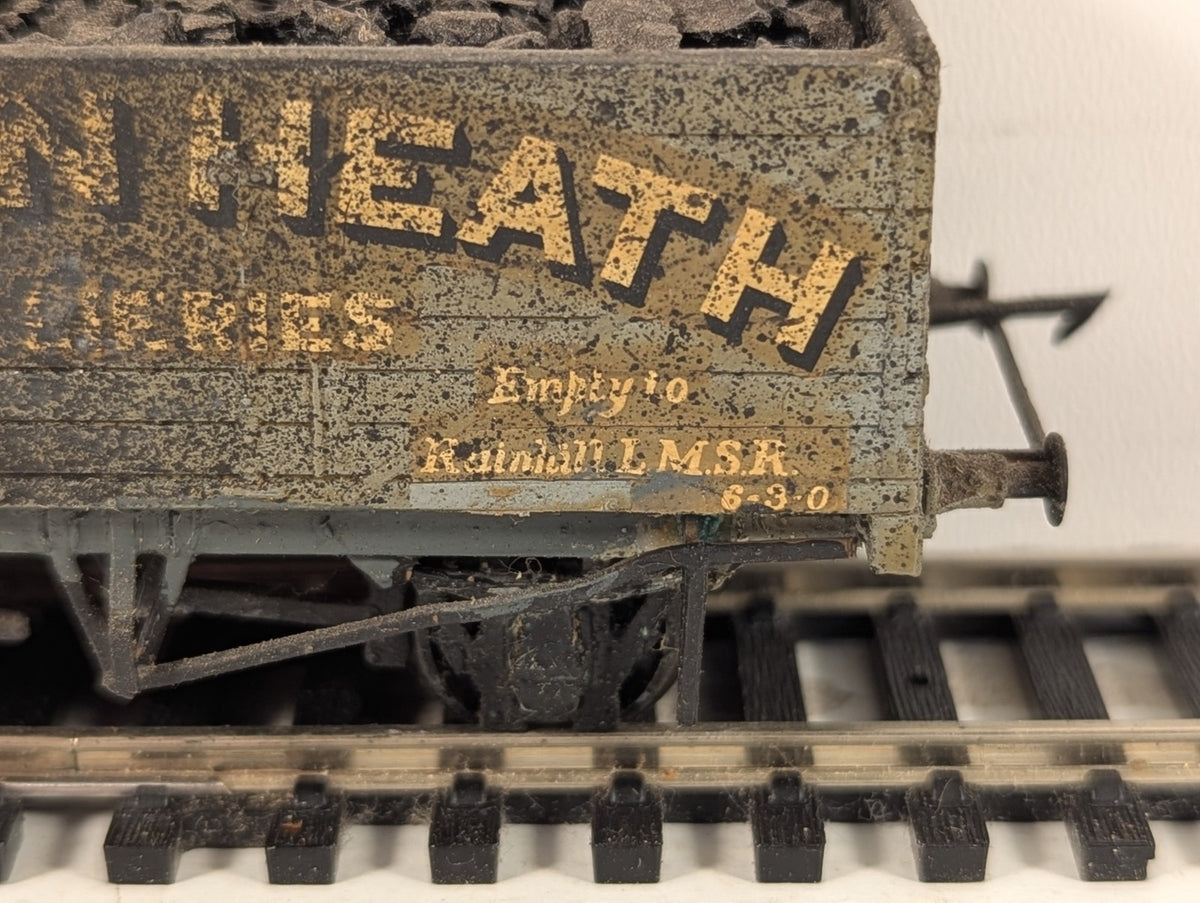 Kitbuilt OO Gauge Sutton Heath Collieries 7-Plank Private Owner Coal Wagon