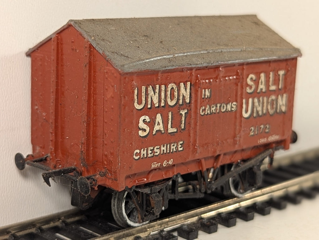 Kitbuilt OO Gauge Salt Union Covered Salt Van Salt Wagon 2172