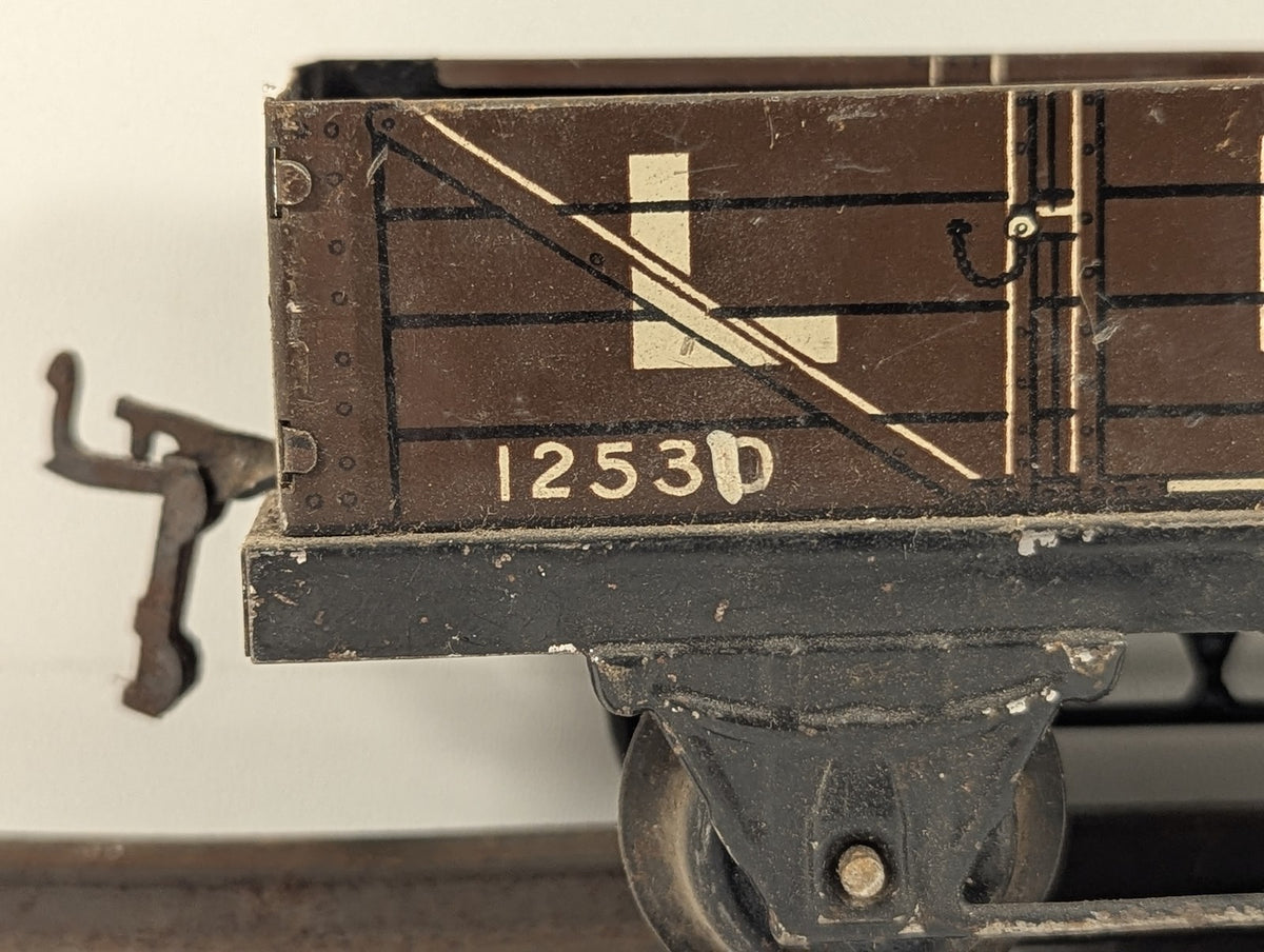 Hornby O Gauge No. 1 Open Wagon Goods Wagon 12530 LMS Brown