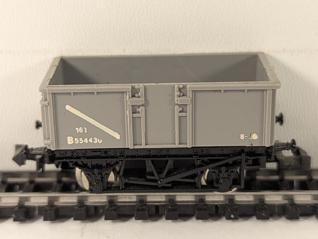 Lima N Gauge 16 Ton Mineral Wagon Goods Wagon B554430 BR Grey