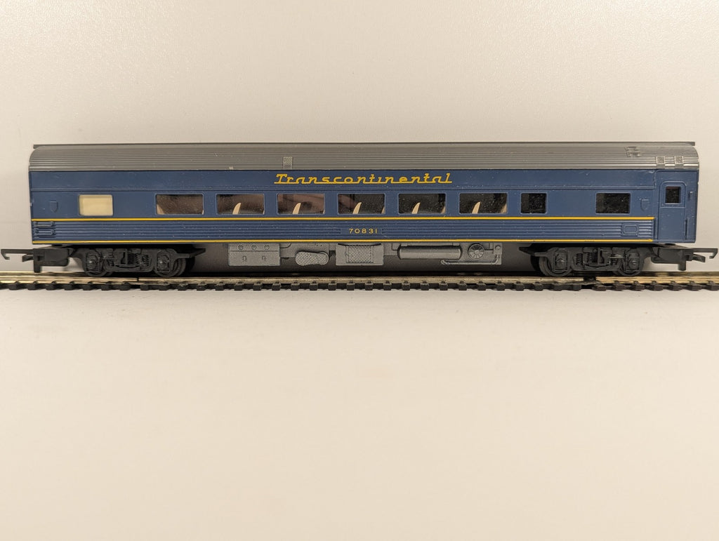 Tri-ang OO Gauge Transcontinental Passenger Coach 70831 Transcontinental Blue