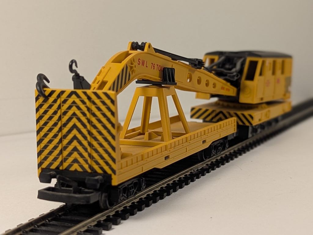 Hornby OO Gauge Breakdown Crane ADRC 96709 BR Yellow R6369