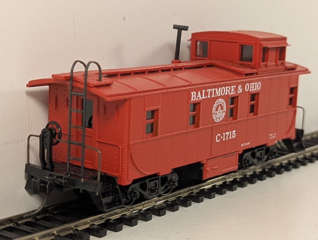 Industrial Rail HO Scale Wagontop Caboose C-1715 Baltimore & Ohio IDM85