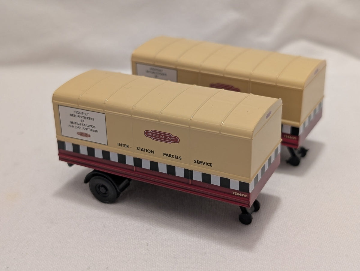 OO Gauge Scammell Articulated Parcels Trailers Die-cast Trailer Pair T5844W