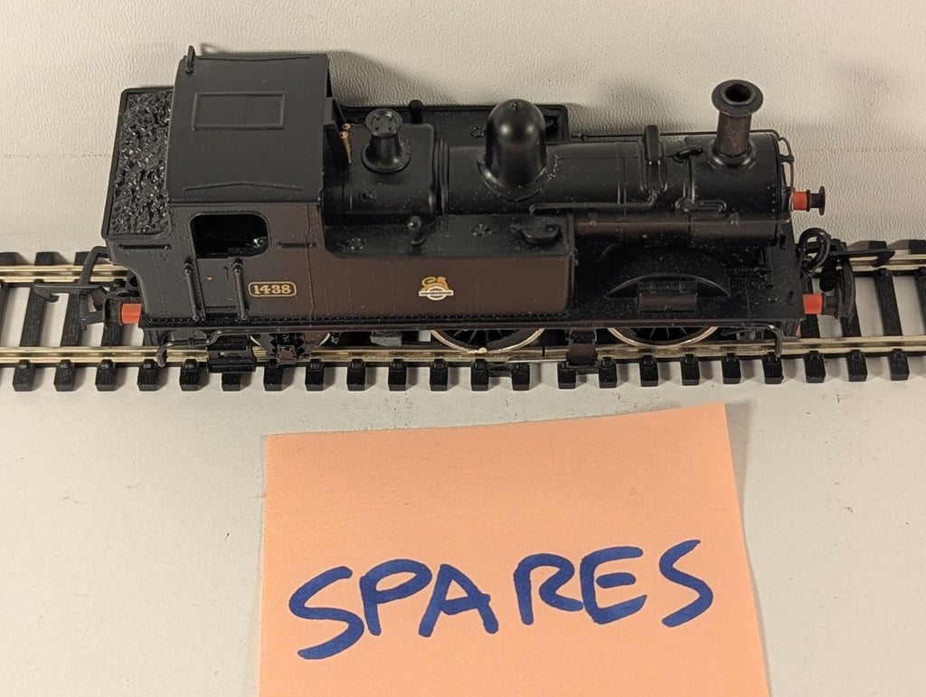 Dapol OO Gauge GWR 14xx Class 0-4-2T Steam Locomotive 1438 BR Black