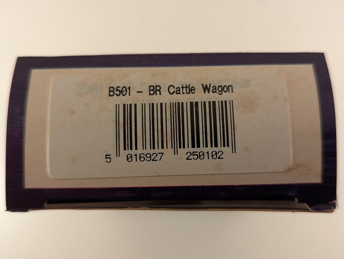 Dapol OO Gauge BR Cattle Wagon Goods Wagon B893369 BR Bauxite B501